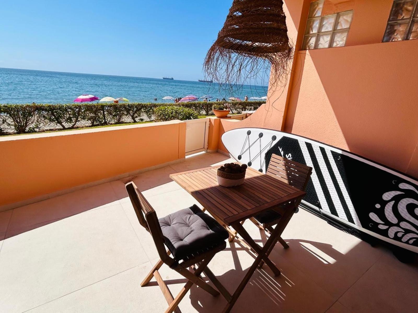 Beachfront Nudist Apartment In Vera Playa Playas de Vera Екстериор снимка